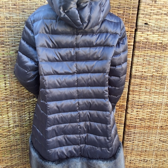 I Madison Down Faux Fur Trim Anorak Puffer Hoodedjacket XL - Picture 11 of 15